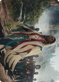 Queen Kayla bin-Kroog Art Card (39) [Art Series: The Brothers' War]