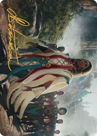 Queen Kayla bin-Kroog Art Card (Gold-Stamped Signature) (39) [Art Series: The Brothers' War]