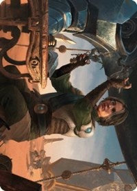 Tocasia, Dig Site Mentor Art Card (40) [Art Series: The Brothers' War]