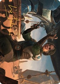 Tocasia, Dig Site Mentor Art Card (Gold-Stamped Signature) (40) [Art Series: The Brothers' War]