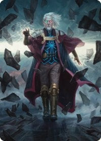 Urza, Planeswalker Art Card (42) [Art Series: The Brothers' War]