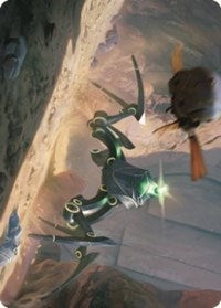 Thran Spider Art Card (45) [Art Series: The Brothers' War]