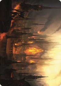 Mishra's Foundry Art Card (46) [Art Series: The Brothers' War]