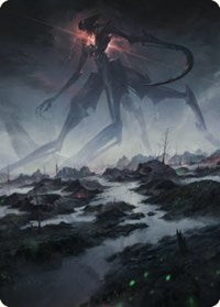 Swamp (50) Art Card (50) [Art Series: The Brothers' War]