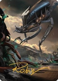 Swamp (51) Art Card (Gold-Stamped Signature) (51) [Art Series: The Brothers' War]