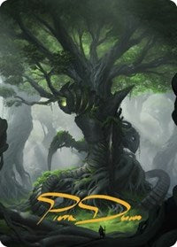 Forest Art Card (Gold-Stamped Signature) (53) [Art Series: The Brothers' War]