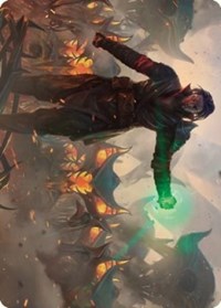 Mishra, Eminent One Art Card (54) [Art Series: The Brothers' War]