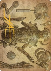 Foundry Inspector Art Card (Gold-Stamped Signature) (59) [Art Series: The Brothers' War]