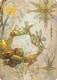 Inspiring Statuary Art Card (Gold-Stamped Signature) (62) [Art Series: The Brothers' War]