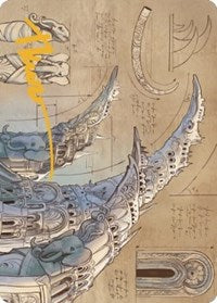 Ivory Tower Art Card (Gold-Stamped Signature) (63) [Art Series: The Brothers' War]