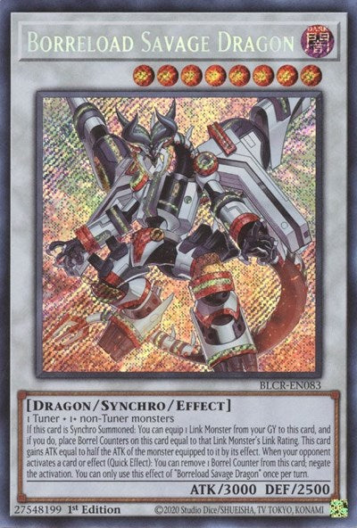 Borreload Savage Dragon (BLCR-EN083) [Battles of Legend: Crystal Revenge]