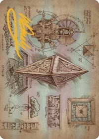 Keening Stone Art Card (Gold-Stamped Signature) (64) [Art Series: The Brothers' War]
