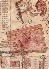 Mazemind Tome Art Card (66) [Art Series: The Brothers' War]