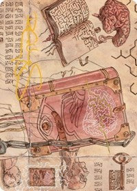 Mazemind Tome Art Card (Gold-Stamped Signature) (66) [Art Series: The Brothers' War]