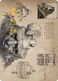 Millstone Art Card (Gold-Stamped Signature) (67) [Art Series: The Brothers' War]