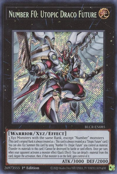 Number F0: Utopic Draco Future (BLCR-EN085) [Battles of Legend: Crystal Revenge]