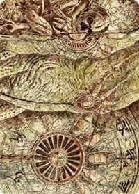 Phyrexian Processor Art Card (70) [Art Series: The Brothers' War]