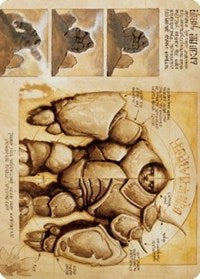 Precursor Golem Art Card (72) [Art Series: The Brothers' War]