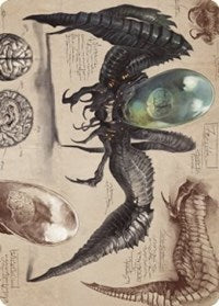 Psychosis Crawler Art Card (73) [Art Series: The Brothers' War]