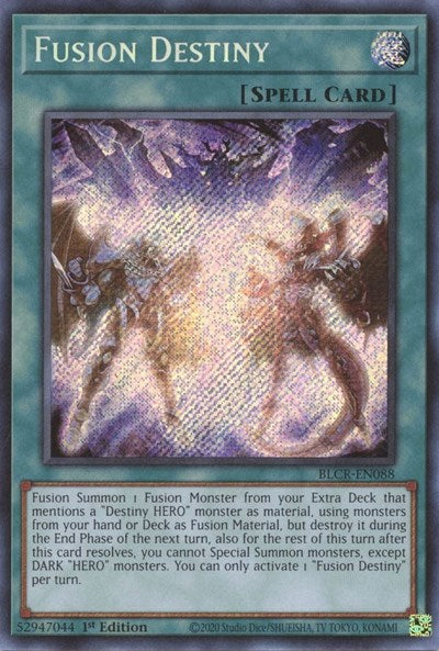 Fusion Destiny (BLCR-EN088) [Battles of Legend: Crystal Revenge]