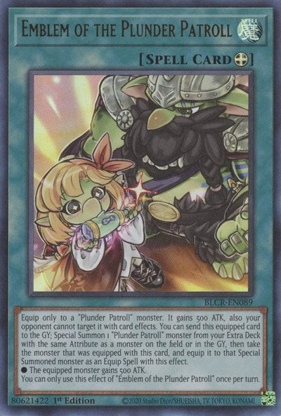 Emblem of the Plunder Patroll (BLCR-EN089) [Battles of Legend: Crystal Revenge]