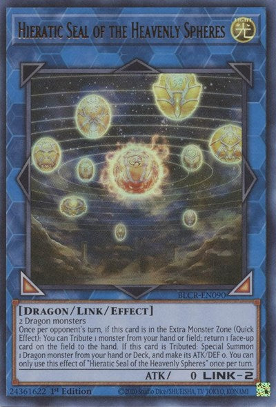 Hieratic Seal of the Heavenly Spheres (BLCR-EN090) [Battles of Legend: Crystal Revenge]
