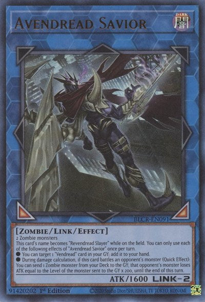 Avendread Savior (BLCR-EN091) [Battles of Legend: Crystal Revenge]