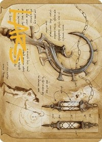 Soul-Guide Lantern Art Card (Gold-Stamped Signature) (78) [Art Series: The Brothers' War]
