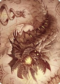 Wurmcoil Engine Art Card (81) [Art Series: The Brothers' War]