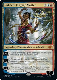Saheeli, Filigree Master (219) [Promo Pack: The Brothers' War]