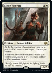 Siege Veteran (25) [Promo Pack: The Brothers' War]