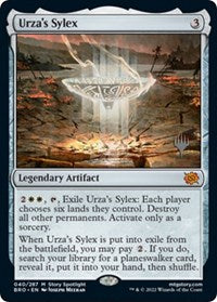 Urza's Sylex (40) [Promo Pack: The Brothers' War]