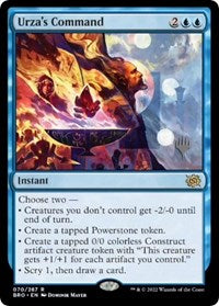 Urza's Command (70) [Promo Pack: The Brothers' War]