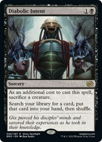 Diabolic Intent (89) [Promo Pack: The Brothers' War]