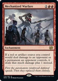 Mechanized Warfare (139) [Promo Pack: The Brothers' War]