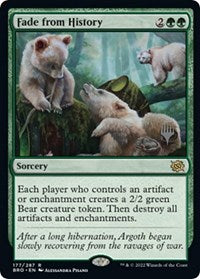 Fade from History (177) [Promo Pack: The Brothers' War]