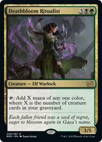 Deathbloom Ritualist (208) [Promo Pack: The Brothers' War]