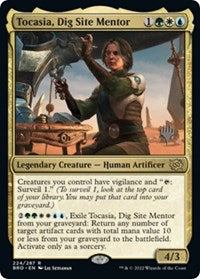 Tocasia, Dig Site Mentor (224) [Promo Pack: The Brothers' War]