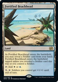 Fortified Beachhead (262) [Promo Pack: The Brothers' War]