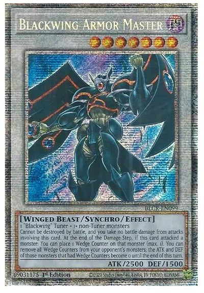 Blackwing Armor Master (Starlight Rare) (BLCR-EN099) [Battles of Legend: Crystal Revenge]