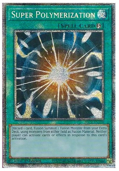 Super Polymerization (Starlight Rare) (BLCR-EN100) [Battles of Legend: Crystal Revenge]