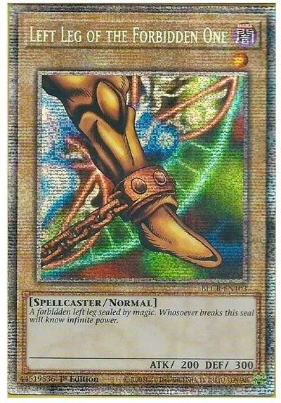Left Leg of the Forbidden One (Starlight Rare) (BLCR-EN103) [Battles of Legend: Crystal Revenge]