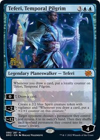 Teferi, Temporal Pilgrim (66) [Prerelease Cards]