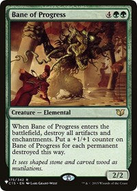 Bane of Progress (175/342) [The List Reprints]