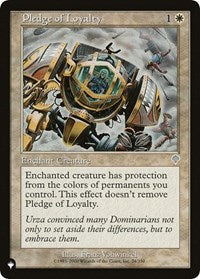 Pledge of Loyalty (24/350) [The List Reprints]