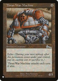 Thran War Machine (134/143) [The List Reprints]