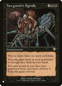 Yawgmoth's Agenda (135/350) [The List Reprints]