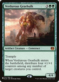 Verdurous Gearhulk (172/264) [The List Reprints]