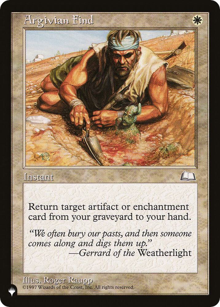 Argivian Find [The List Reprints]