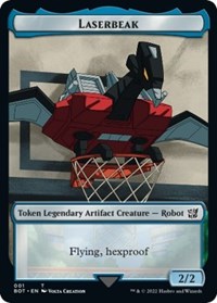 Laserbeak Token (1) [Universes Beyond: Transformers]